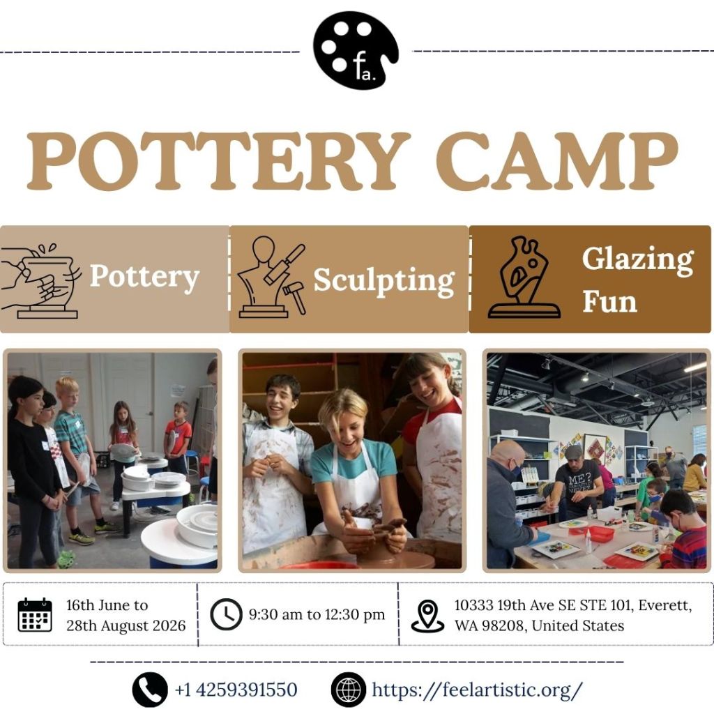 Pottery Camp & Local Pottery Classes in Seattle